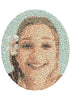 Girl Runstich Embroidery Design