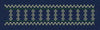 Floral Border Blue Embroidery Design