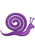 Snail Embroidery Design