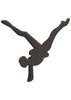 Man Gymnastic Embroidery Design