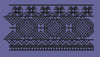 Geometric Border Industrial Linear Motif Embroidery Design