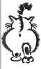 Cat Embroidery Design