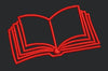 Red Book Embroidery Design