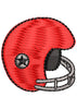 Player Helmet Embroidery Design