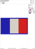 France Embroidery Design
