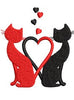 Cat I Embroidery Design