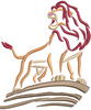 Lion King Embroidery Design