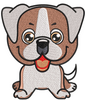 Dog Embroidery Design