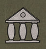 Pillar Court Grey & Black Embroidery Design