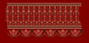 Vertical Floral Stalk Border Embroidery Design