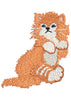 Fluffy Cat Embroidery Design