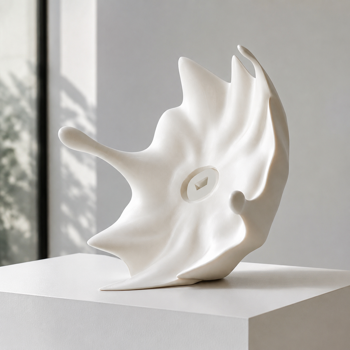 3D Printed Splash Art Print STL File