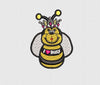 Bee Embroidery Design