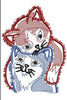 Cat Embroidery Design