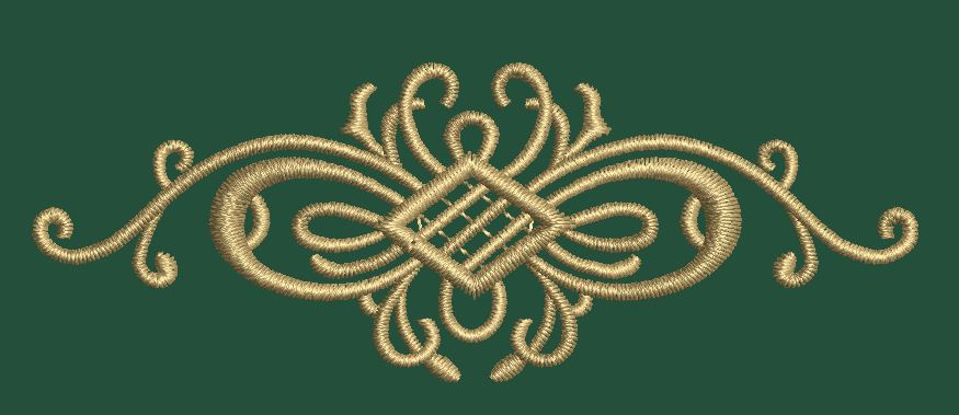 Decorative Motif Embroidery Design