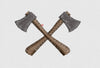 Axe Embroidery Design