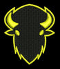 Yellow Goat Embroidery Design
