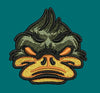 Furious Fowl Embroidery Design