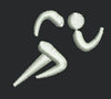 Running Logo Embroidery Design