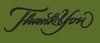 Elegant Cursive Appreciation Script Embroidery Design
