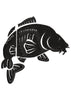 Fish Big Sign Embroidery Design