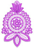 Leaf Pot Embroidery Design
