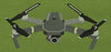 Quadcopter Drone Grey Embroidery Design