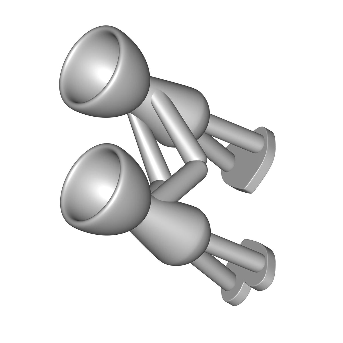 Couple Holding Hands Figurine Print STL File