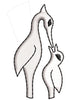 Mother Feeding Embroidery Design