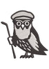 Old Owl Embroidery Design