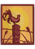 Roosters Embroidery Design