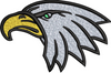 Eagle Face Embroidery Design