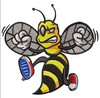 Bee Embroidery Design