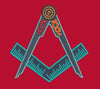 Drafting Compass and Square Embroidery Design
