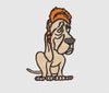 Dog Embroidery Design