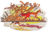 Fox Embroidery Design
