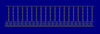 Golden Vertical Lines And Blue Jacquard Border Embroidery Design