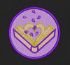 Story Spell Purple & Yellow Embroidery Design