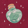 Terrariu Flask Stitch Embroidery Design