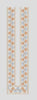 Parallel Diamond Geometric Vertical Stripe Embroidery Design