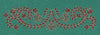Floral Border Red & Golden Embroidery Design