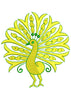 Peacock Embroidery Design