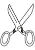 Scissors Embroidery Design