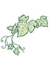 Stipple Vines Embroidery Design