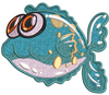 Fish Embroidery Design