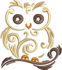 Owl Embroidery Design
