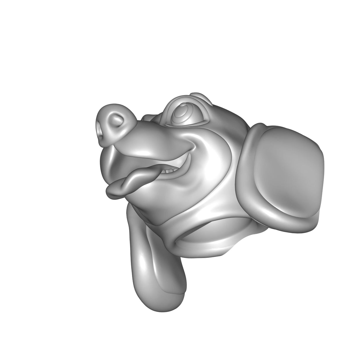 Beagle Figurine Body Component Print STL File
