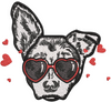 Dog Embroidery Design