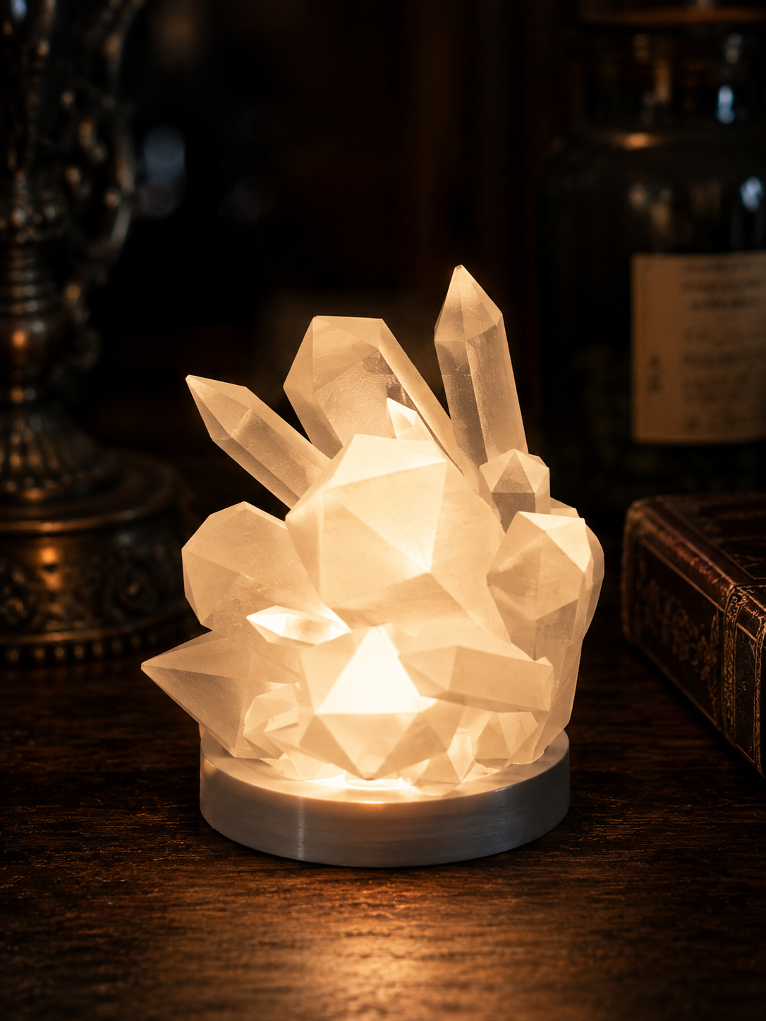 Crystal Style Decorative Lamp Print STL File