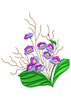 Flower Hub Embroidery Design